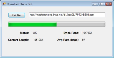 Download Stress Test application