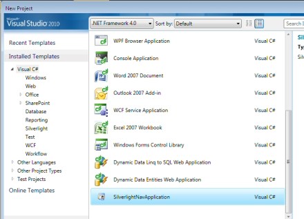 New Template in Action